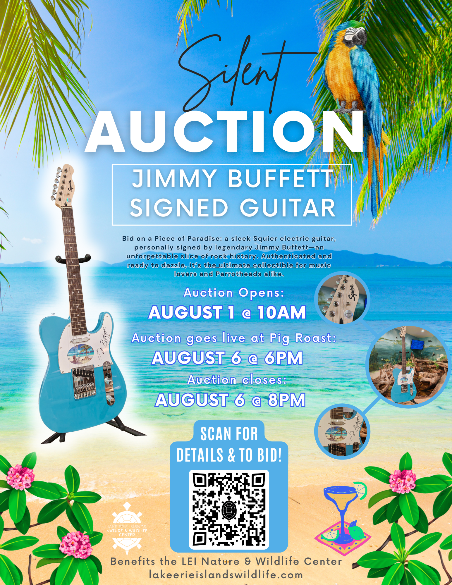 Jimmy Buffett Guitar Auction Jimmy Buffett Guitar Auction